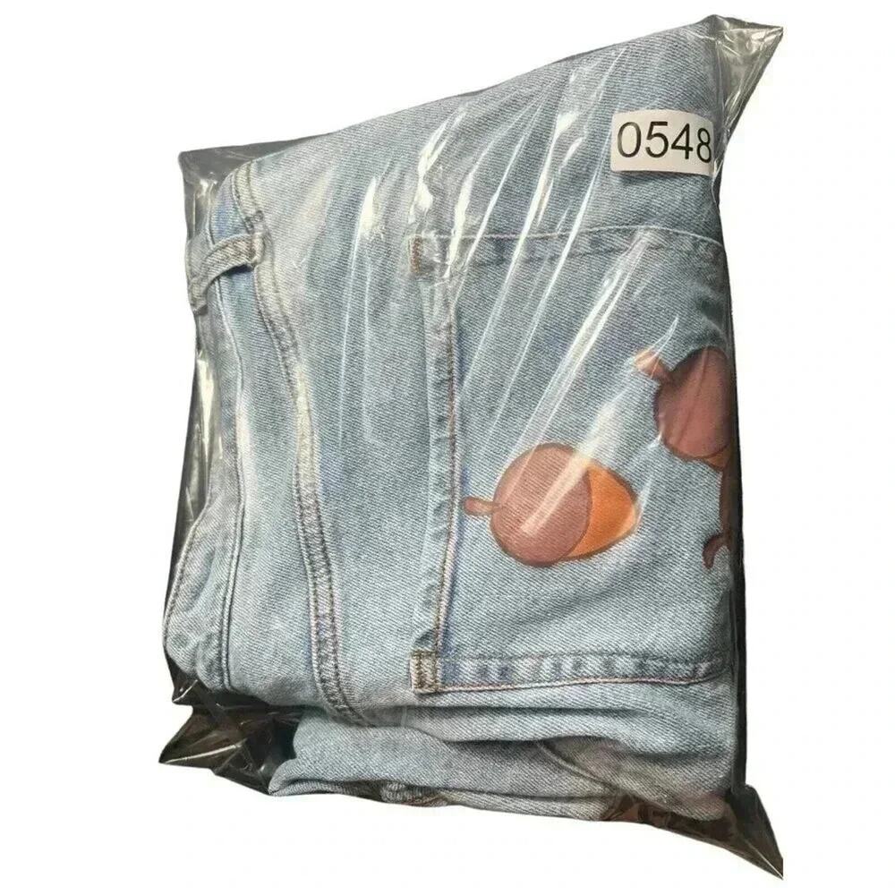Hot Topic Disney Chip N Dale Mom Jeans Womens 17 Plus Size Character Denim - Picture 10 of 10